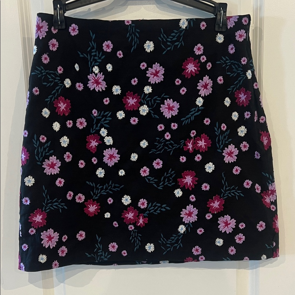 LOFT Floral Skirt